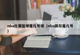 nba比赛篮球是几号球（nba凯尔是几号）