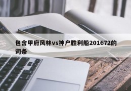 包含甲府风林vs神户胜利船201672的词条