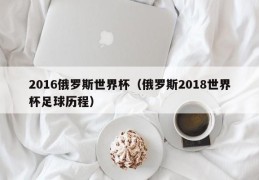 2016俄罗斯世界杯（俄罗斯2018世界杯足球历程）