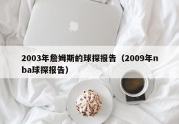 2003年詹姆斯的球探报告（2009年nba球探报告）