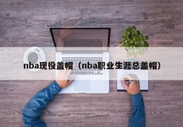 nba现役盖帽（nba职业生涯总盖帽）