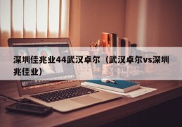 深圳佳兆业44武汉卓尔（武汉卓尔vs深圳兆佳业）