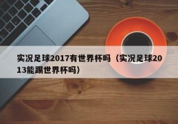 实况足球2017有世界杯吗（实况足球2013能踢世界杯吗）