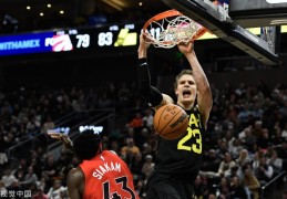 马尔卡宁28+13范弗里特空砍三双 爵士险胜猛龙_NBA_竞技风暴